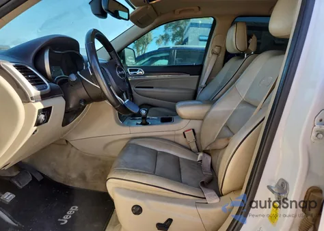 2014 Jeep Grand Cherokee Overland z USA, uszkodzony, nr VIN 1C4RJECT5EC175454